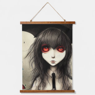 Tapisserie Suspendue Goth School Girl