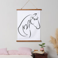 Grâce Majestueuse – Ligne d'Art Minimaliste de Che