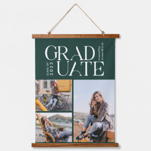 Tapisserie Suspendue Graduation 2025 Grad Photo Collage Keepsaké