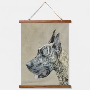 Tapisserie Suspendue Grande Danse (Brindle) Peinture - Art Chien origin