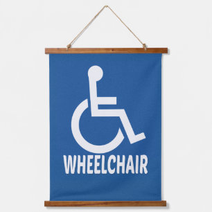 Tapisserie Suspendue Handicap Fauteuil roulant