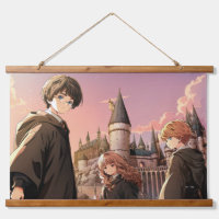 HARRY POTTER™ Hermione & Ron HOGWARTS™ Scène d'ani