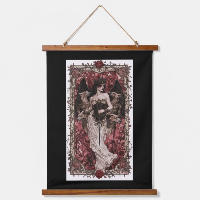 Tapisserie Suspendue Hecate déesse de la porte (Recto)