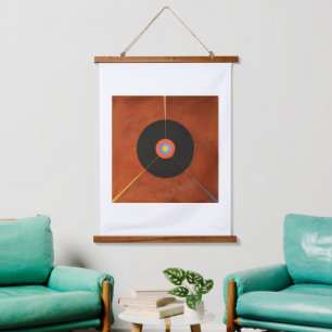 Tapisserie Suspendue Hilma Af Klint, Le Swan No.18, Art Abstrait