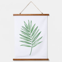 Illustration d'une feuille de palme