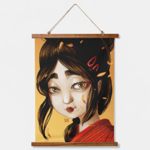 Tapisserie Suspendue Japonaise couleurs automne