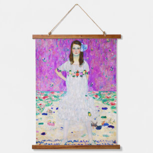 Tapisserie Suspendue Jeune fille, Gustav Klimt