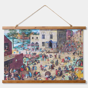 Tapisserie Suspendue Jeux pour enfants, Pieter Bruegel