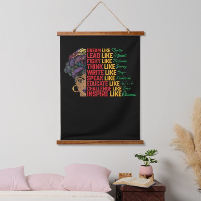 Tapisserie Suspendue Junetten Dream Lead Combattez comme la liberté noi (Chambre à coucher)