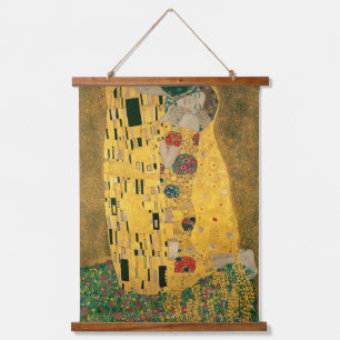 Tapisserie Suspendue Klimt // La peinture de baiser