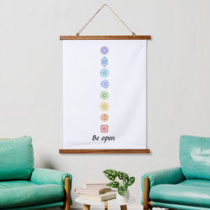 Tapisserie Suspendue Kundalini Yoga Chakras être ouvert