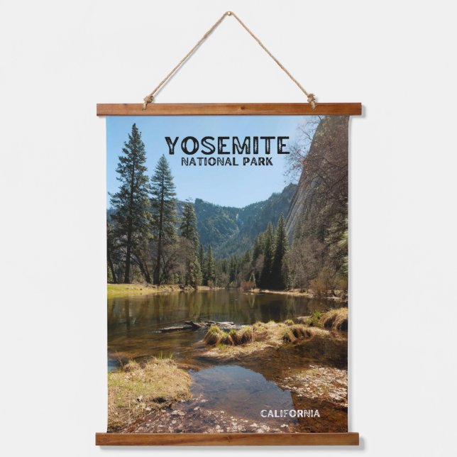 Tapisserie Suspendue La beauté du parc national de Yosemite (Recto)
