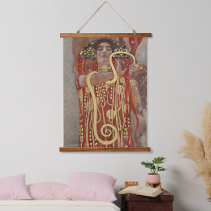 Tapisserie Suspendue La célèbre peinture Hygieia de Gustav Klimt.