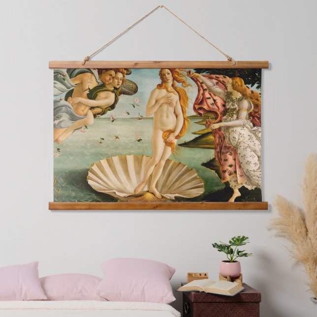 Tapisserie Suspendue La naissance de Vénus | Botticelli (Chambre à coucher)