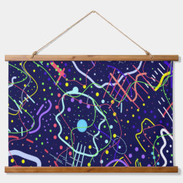 Tapisserie Suspendue La vie dans l'espace