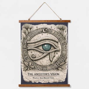 Tapisserie Suspendue La Vision de l'Ancêtre Œil d'Horus