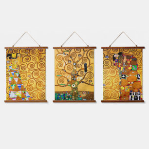 Tapisserie Suspendue L'arbre de vie, affiche de Klimt