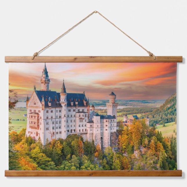 Tapisserie Suspendue Le château de Neuschwanstein (Devant)