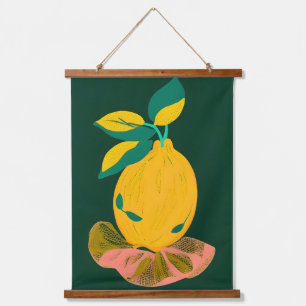 Tapisserie Suspendue Le citron est sorti de la poche