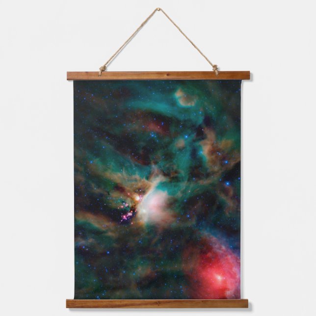 Tapisserie Suspendue Le Complexe Nuageux De Rho Ophiuchi. (Recto)