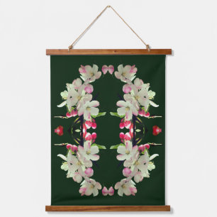 Tapisserie Suspendue Le crabe printanier fleurit Floral Abstrait