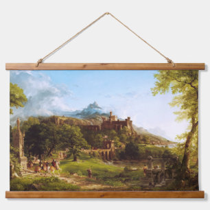 Tapisserie Suspendue Le départ de Thomas Cole