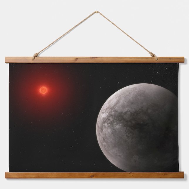 Tapisserie Suspendue Le Hot Rocky Exoplanet Trappist-1 B. (Devant)