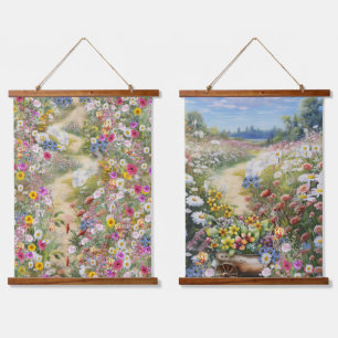 Tapisserie Suspendue Le langage des fleurs
