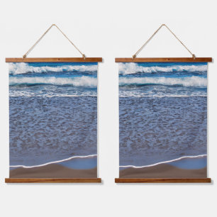 Tapisserie Suspendue Le littoral de Ocean Wave Beach