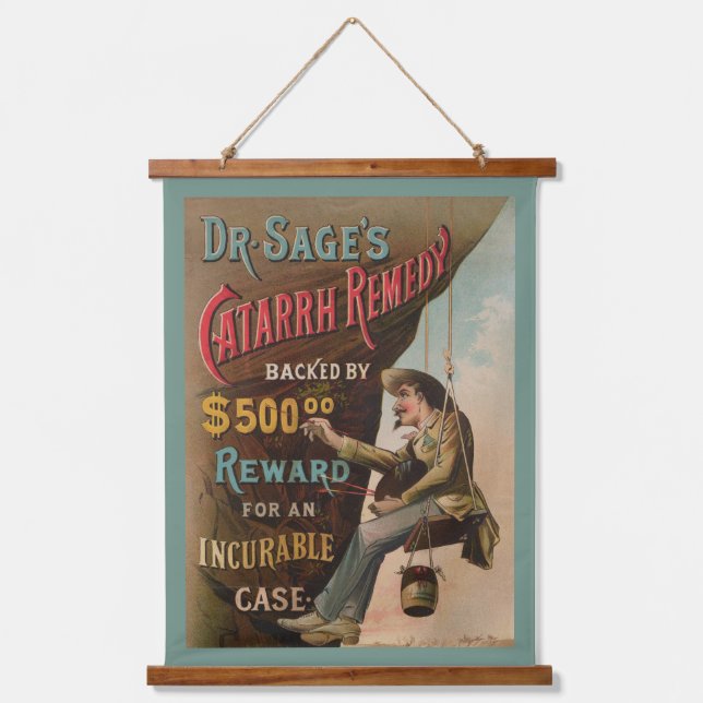 Tapisserie Suspendue Le remède à la catastrophe du Dr Sage (Recto)