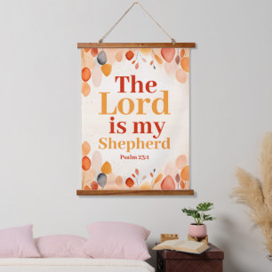 Tapisserie Suspendue Le Seigneur est mon berger Boho Christian