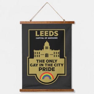 Tapisserie Suspendue Leeds Gay pride - Leeds England LGBT -