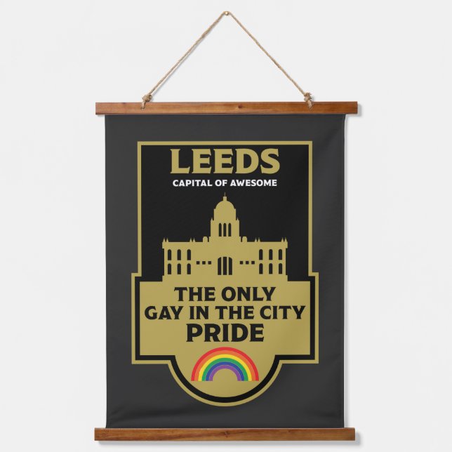 Tapisserie Suspendue Leeds Gay pride - Leeds England LGBT - (Recto)