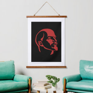 Tapisserie Suspendue Lénine, URSS, CCCP, Union soviétique, Communisme