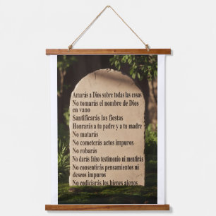 Tapisserie Suspendue Les 10 commandements