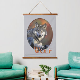 Tapisserie Suspendue Les amateurs de loups