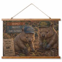Les nomades wombats explorent et protègent notre O