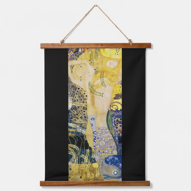 Tapisserie Suspendue L'Hydra, Gustav Klimt (Recto)