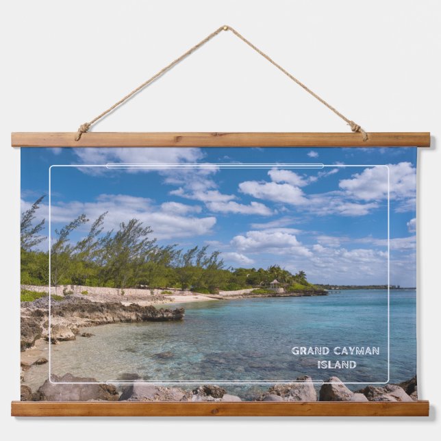 Tapisserie Suspendue L'île de Grand Cayman (Devant)