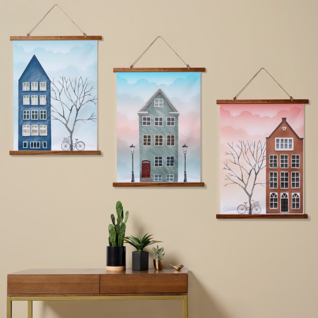 Tapisserie Suspendue Logement (Asymétrique)