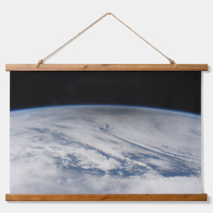 Tapisserie Suspendue L'Ombre De La Lune S'Étend Sur Le Pacifique Nord.