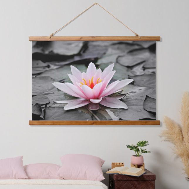 Tapisserie Suspendue Lotus rose (Chambre à coucher)