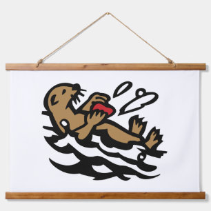 Tapisserie Suspendue Loutre de mer