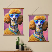 Lunettes de soleil surdimensionnées Chien de canic