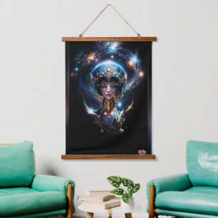 Tapisserie Suspendue Lycenia La Lumière Des Cieux par Xzendor7