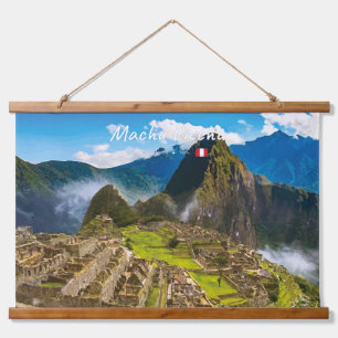 Tapisserie Suspendue Machu Picchu, Pérou - Ruines de la citadelle inca