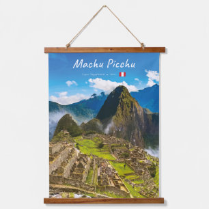 Tapisserie Suspendue Machu Picchu, Pérou - Ruines de la citadelle inca