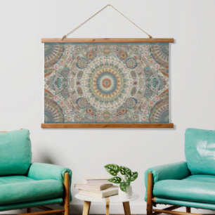 Tapisserie Suspendue Mandala Mosaic