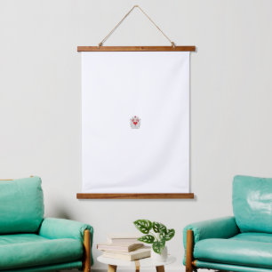 Tapisserie Suspendue Mandala papillon floral   Design d'art Boho pourpr