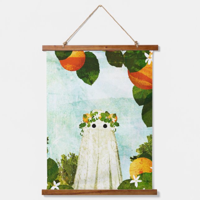 Tapisserie Suspendue Mandarine (Recto)